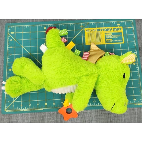 Make Believe Ideas Dragon Sensory Snuggables Plush Taggies Rattle Stuffed Animal - Picture 6 of 6